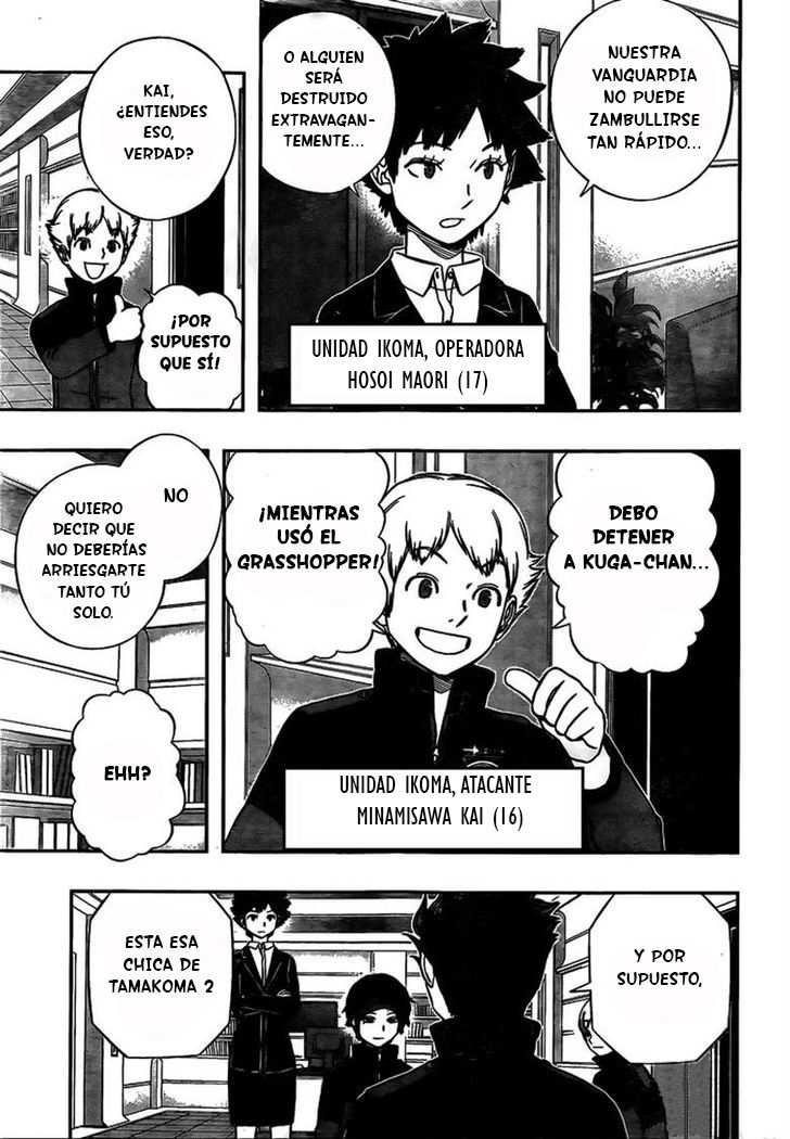 World Trigger Capitulo 150: Tamakoma Second (15) página 15