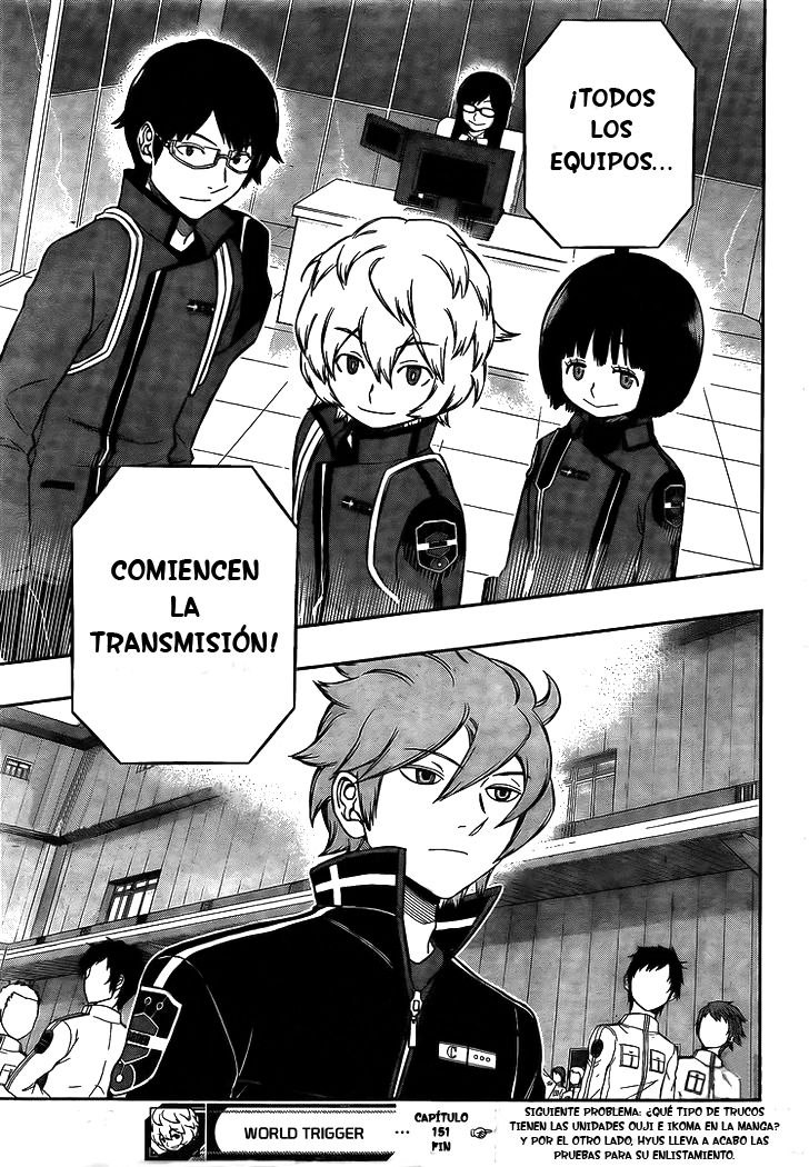 World Trigger Capitulo 151: Tamakoma Second (16) página 20