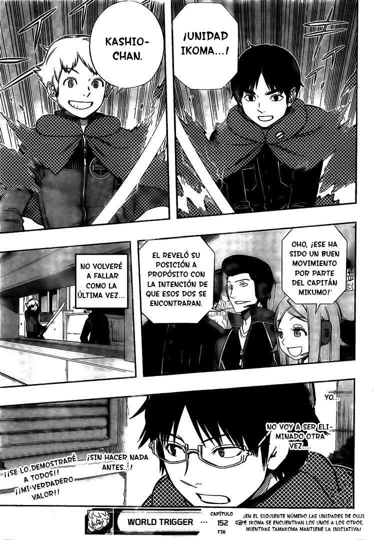 World Trigger Capitulo 152: Tamakoma Second (17) página 19