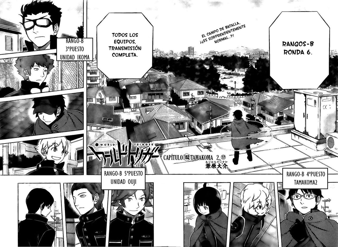 World Trigger Capitulo 152: Tamakoma Second (17) página 3