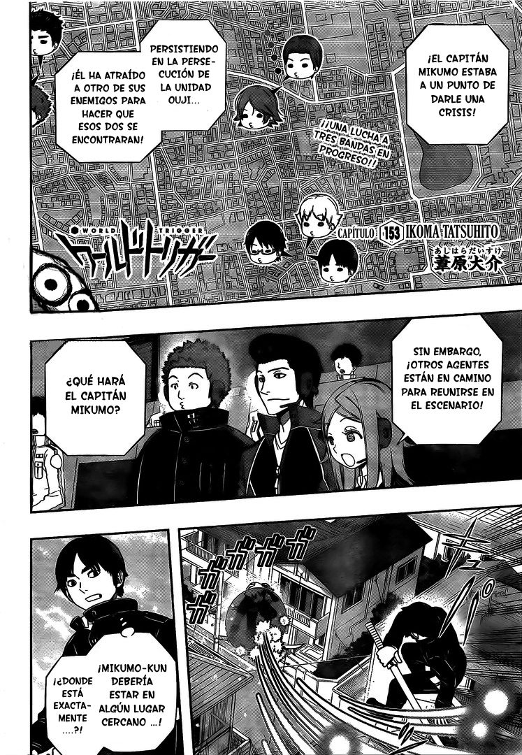 World Trigger Capitulo 153: Ikoma Tatsuhito página 3
