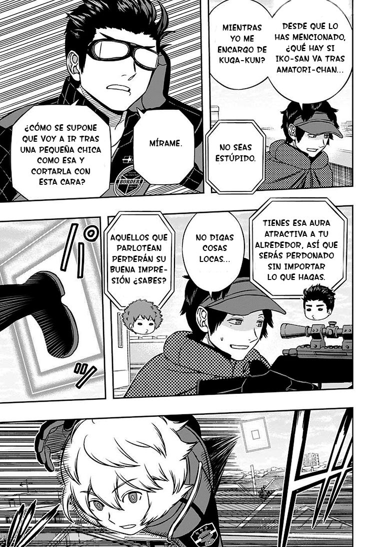 World Trigger Capitulo 154: Tatsuhito Ikoma (2) página 17