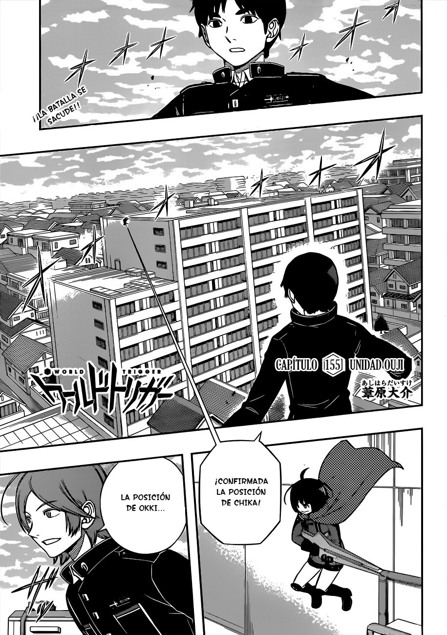 World Trigger Capitulo 155: Escuadrón Ōji página 2