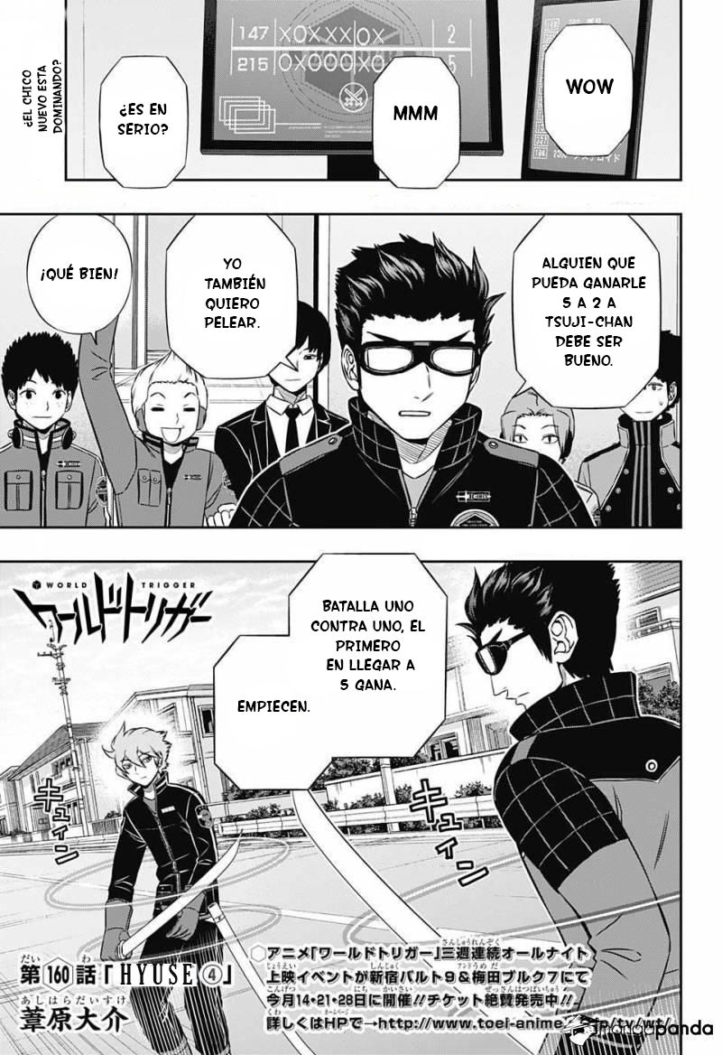 World Trigger Capitulo 160: Hyuse 4 página 2