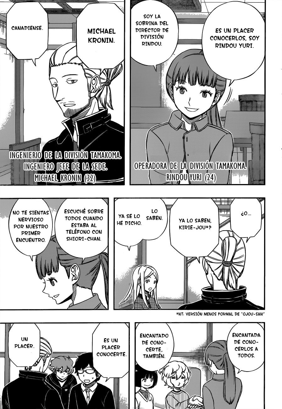 World Trigger Capitulo 161: Rama Tamakoma (4) página 6