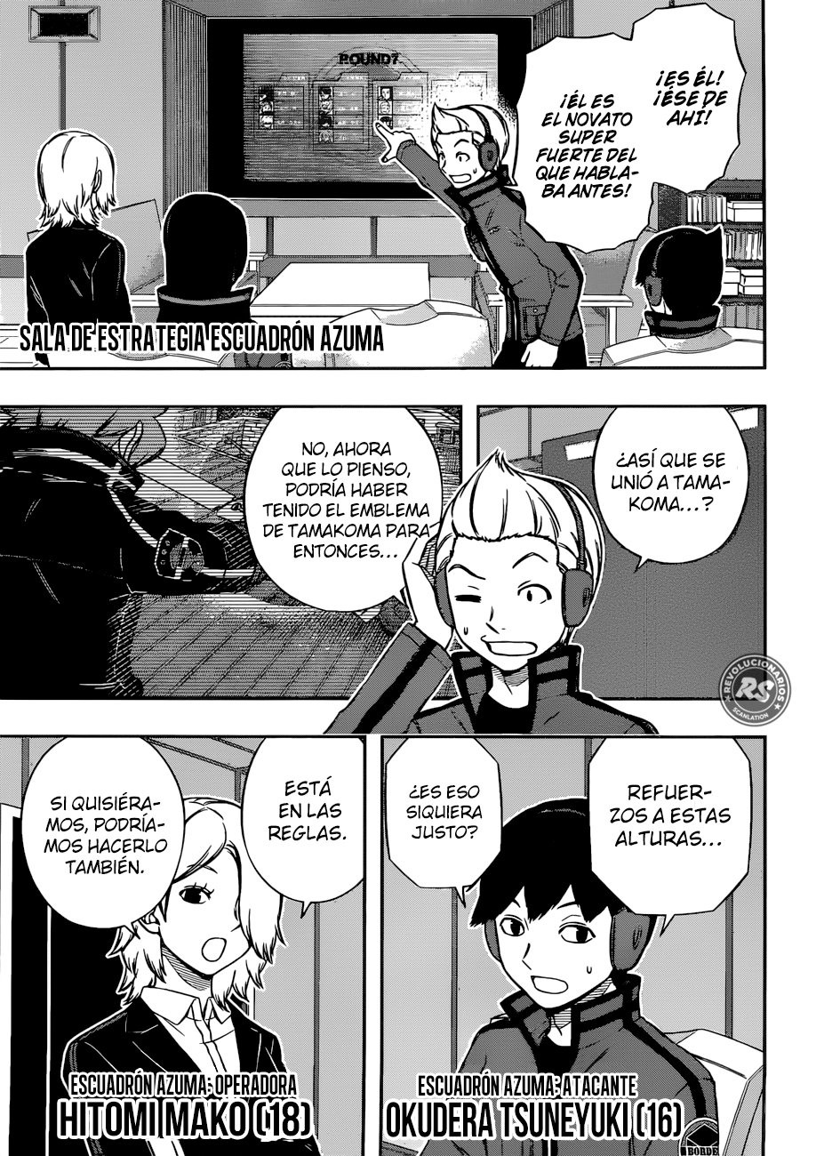 World Trigger Capitulo 165: Osamu Mikumo (16) página 12