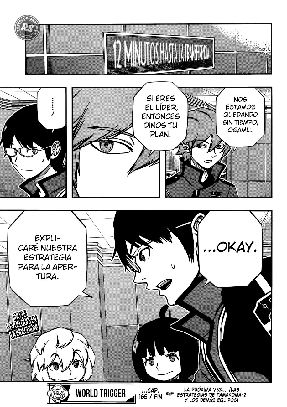 World Trigger Capitulo 165: Osamu Mikumo (16) página 22