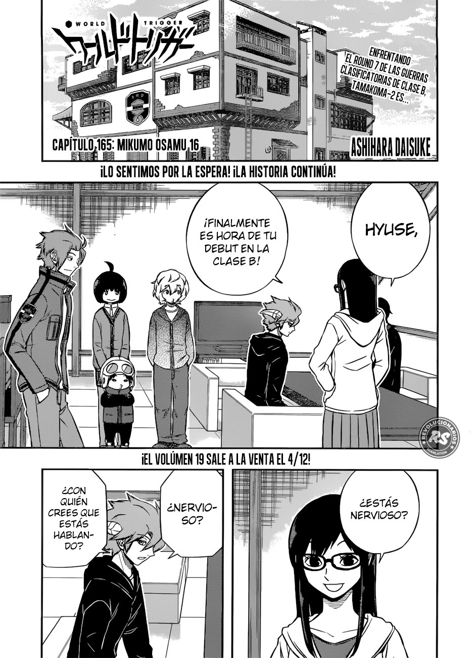 World Trigger Capitulo 165: Osamu Mikumo (16) página 4