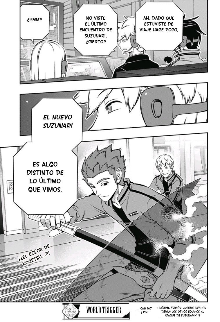 World Trigger Capitulo 167: Suzunari-1 2 página 20