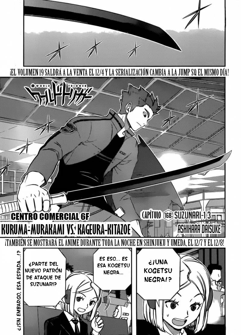 World Trigger Capitulo 168: Suzunari-1 3 página 2