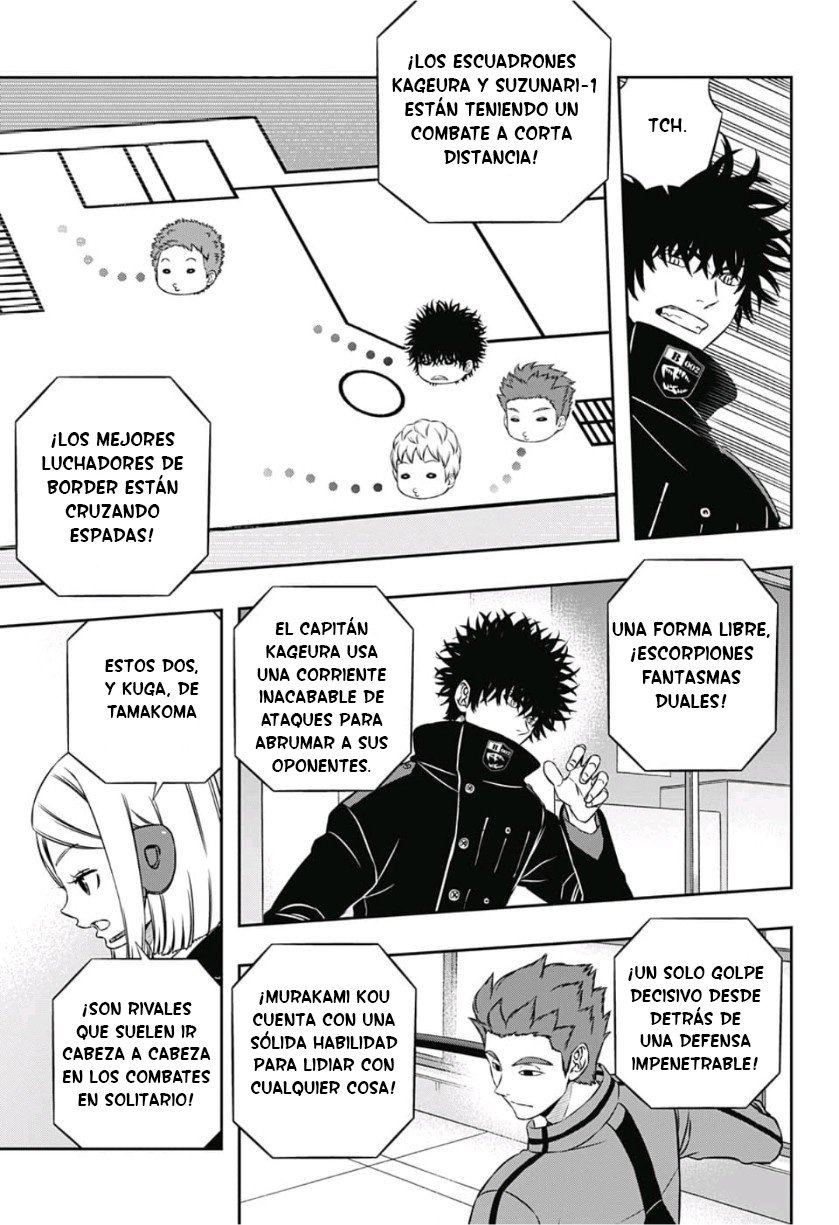 World Trigger Capitulo 168: Suzunari-1 3 página 6