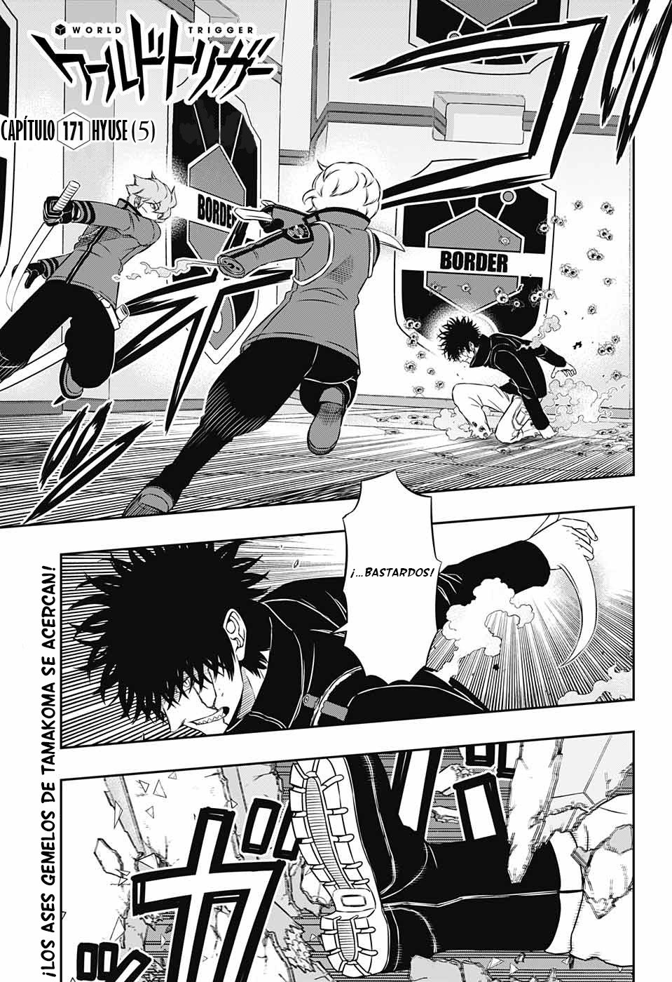 World Trigger Capitulo 171: Hyuse 5 página 2