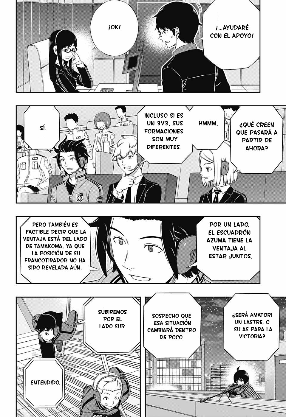 World Trigger Capitulo 173: Escuadrón Azuma página 10