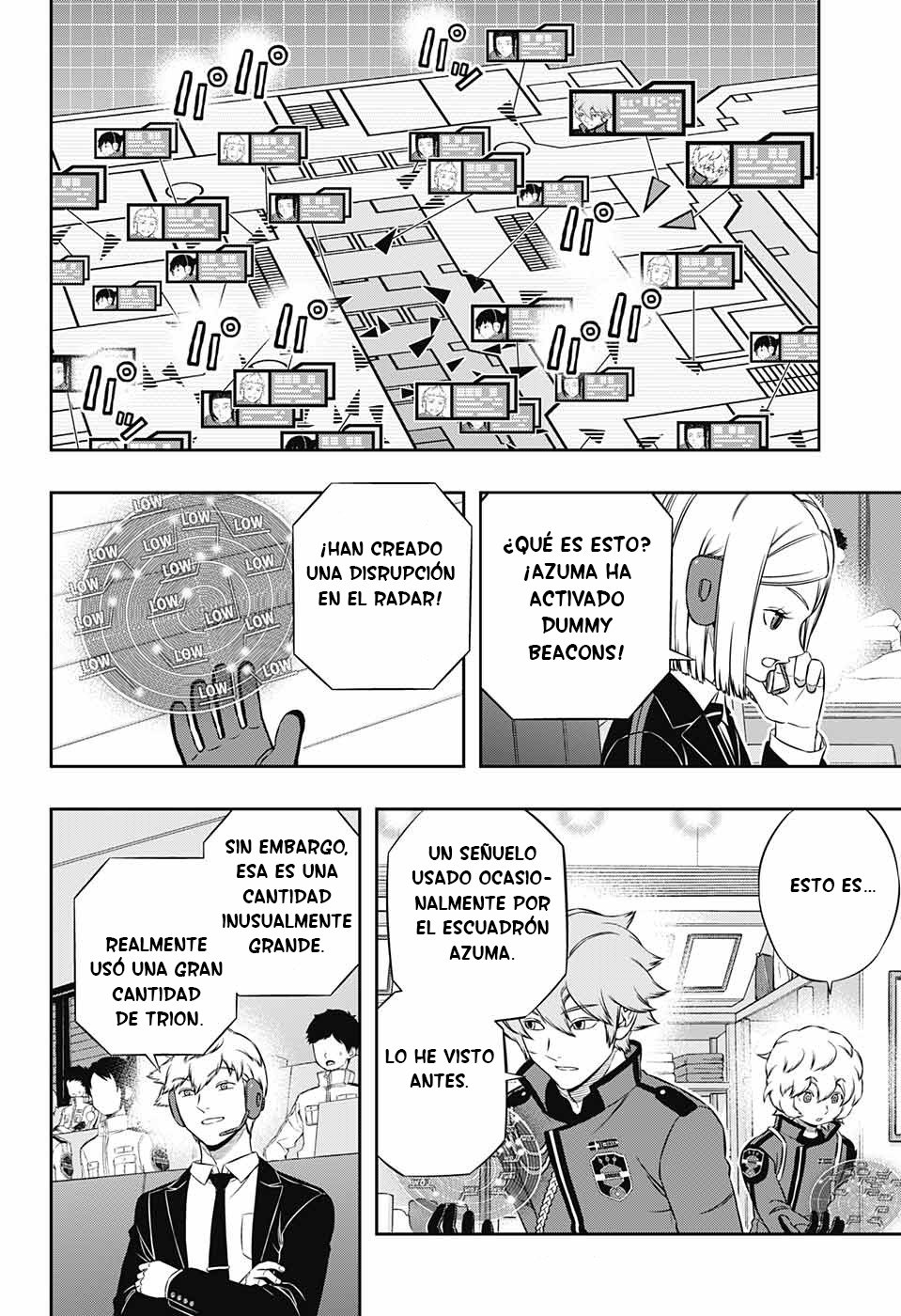 World Trigger Capitulo 173: Escuadrón Azuma página 12