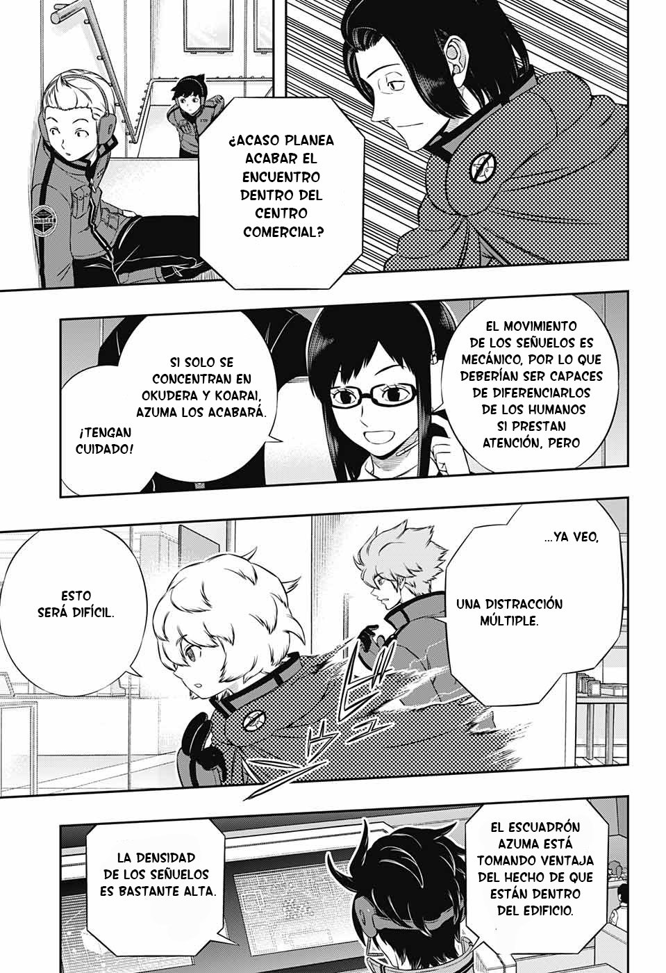 World Trigger Capitulo 173: Escuadrón Azuma página 13
