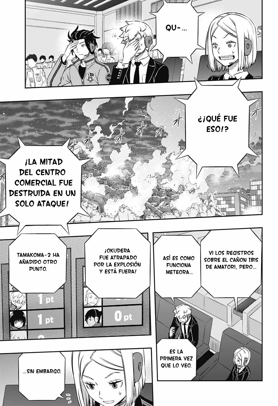 World Trigger Capitulo 173: Escuadrón Azuma página 19