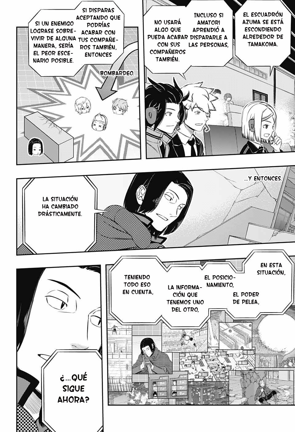 World Trigger Capitulo 173: Escuadrón Azuma página 22