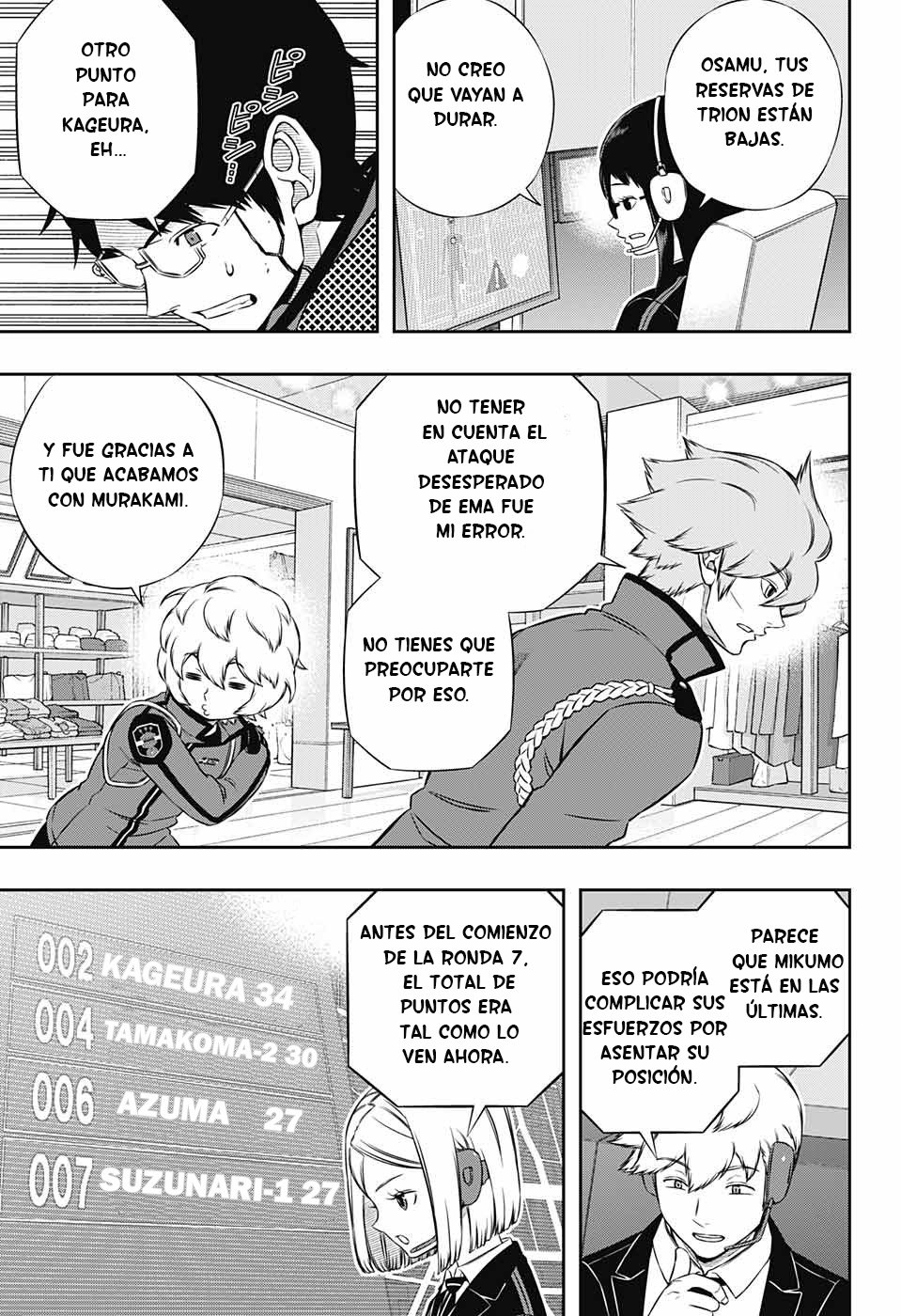 World Trigger Capitulo 173: Escuadrón Azuma página 5