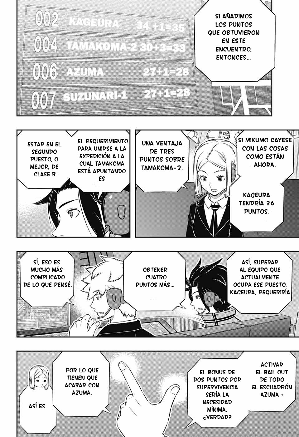 World Trigger Capitulo 173: Escuadrón Azuma página 6