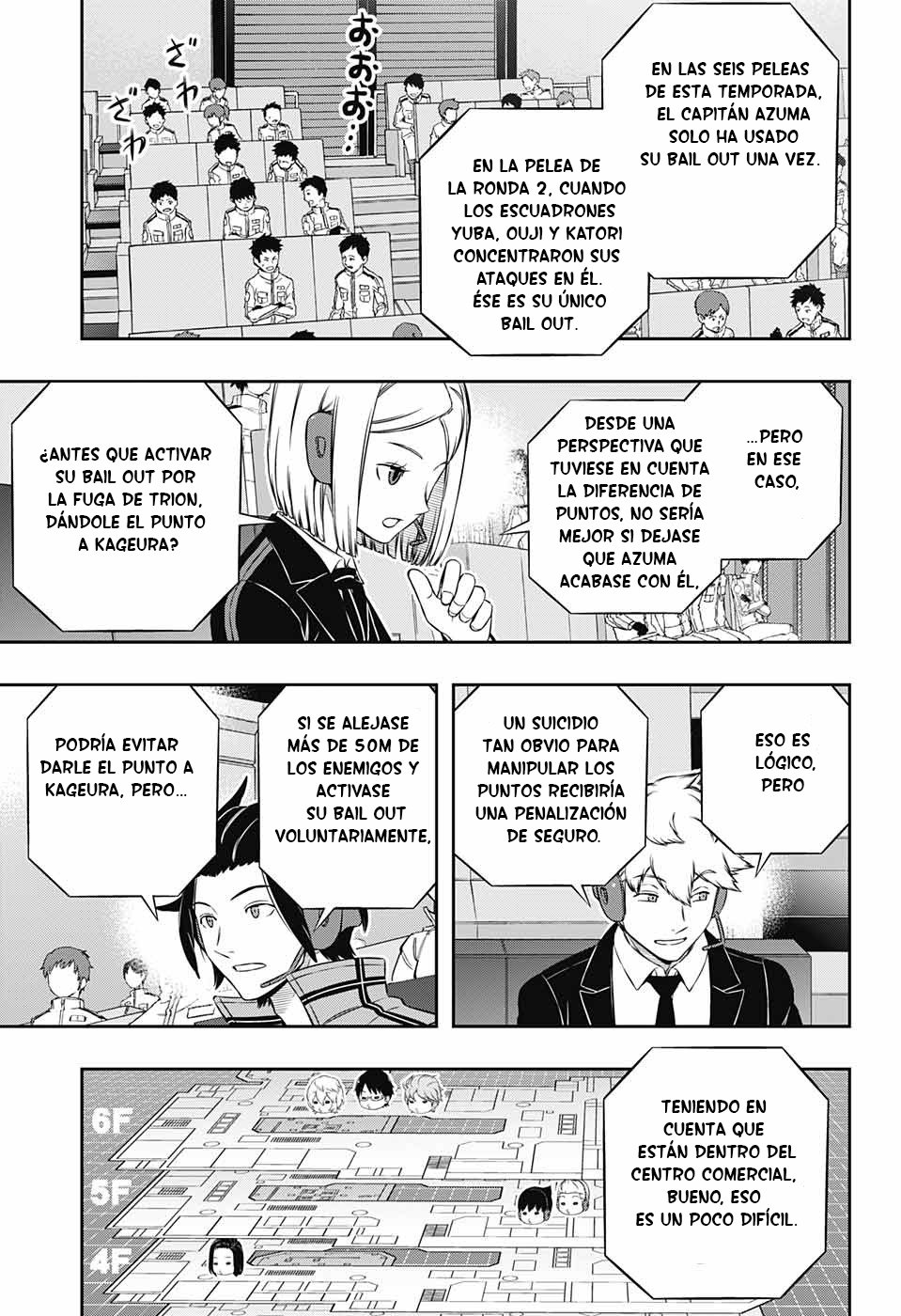 World Trigger Capitulo 173: Escuadrón Azuma página 7