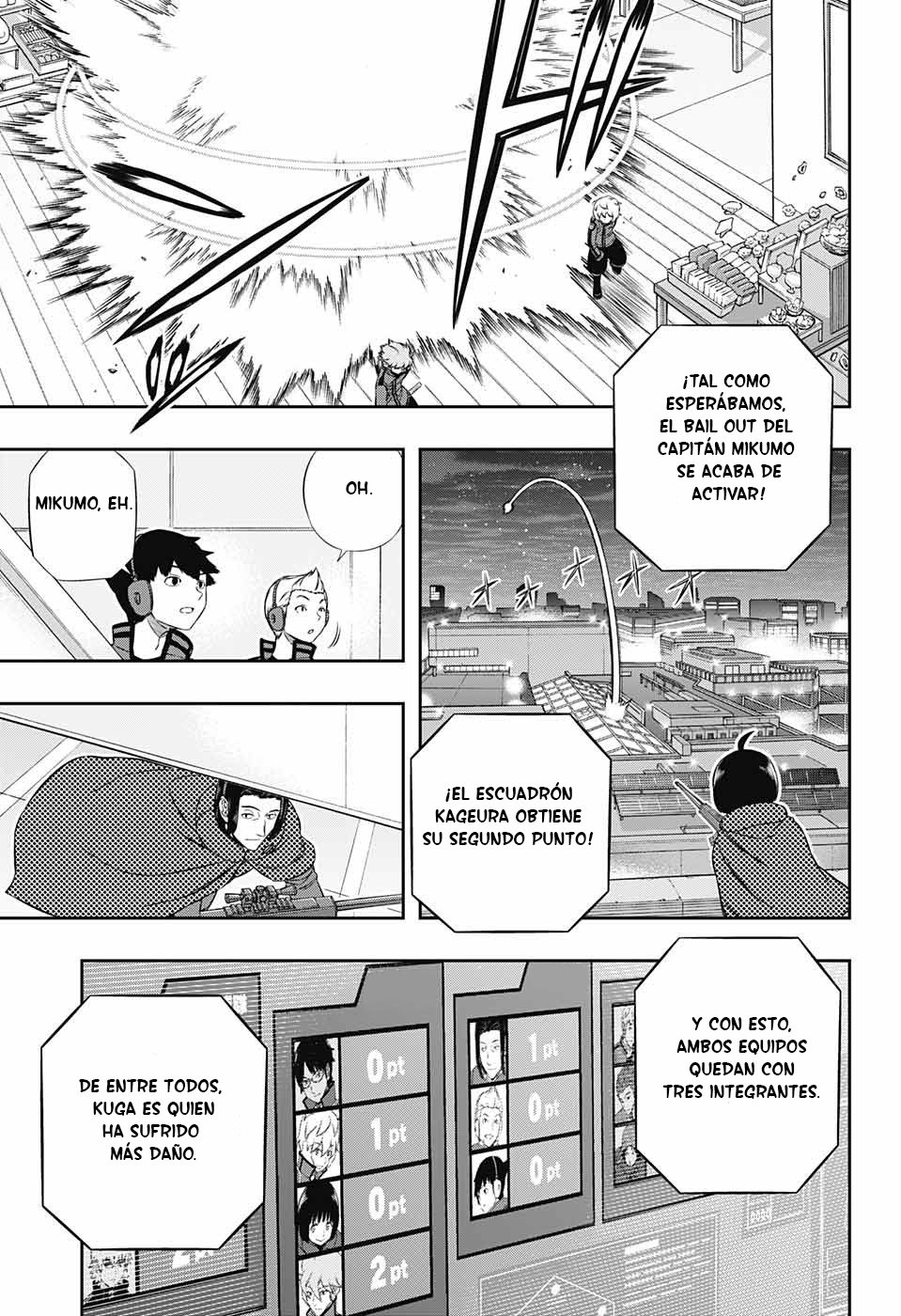World Trigger Capitulo 173: Escuadrón Azuma página 9