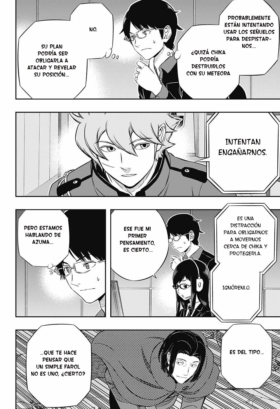 World Trigger Capitulo 174: Escuadrón Azuma (2) página 10