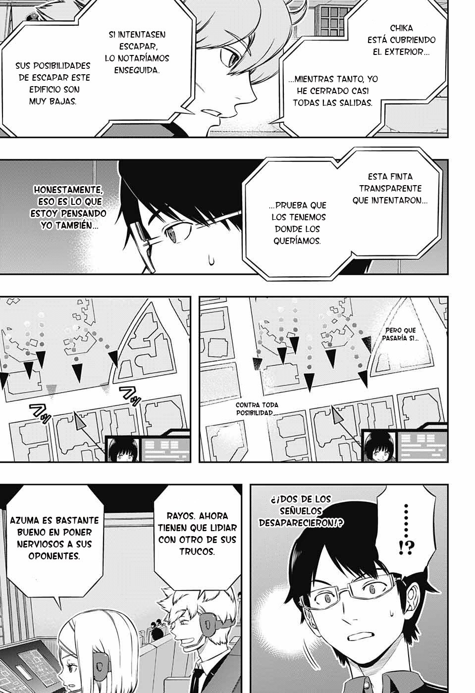 World Trigger Capitulo 174: Escuadrón Azuma (2) página 11