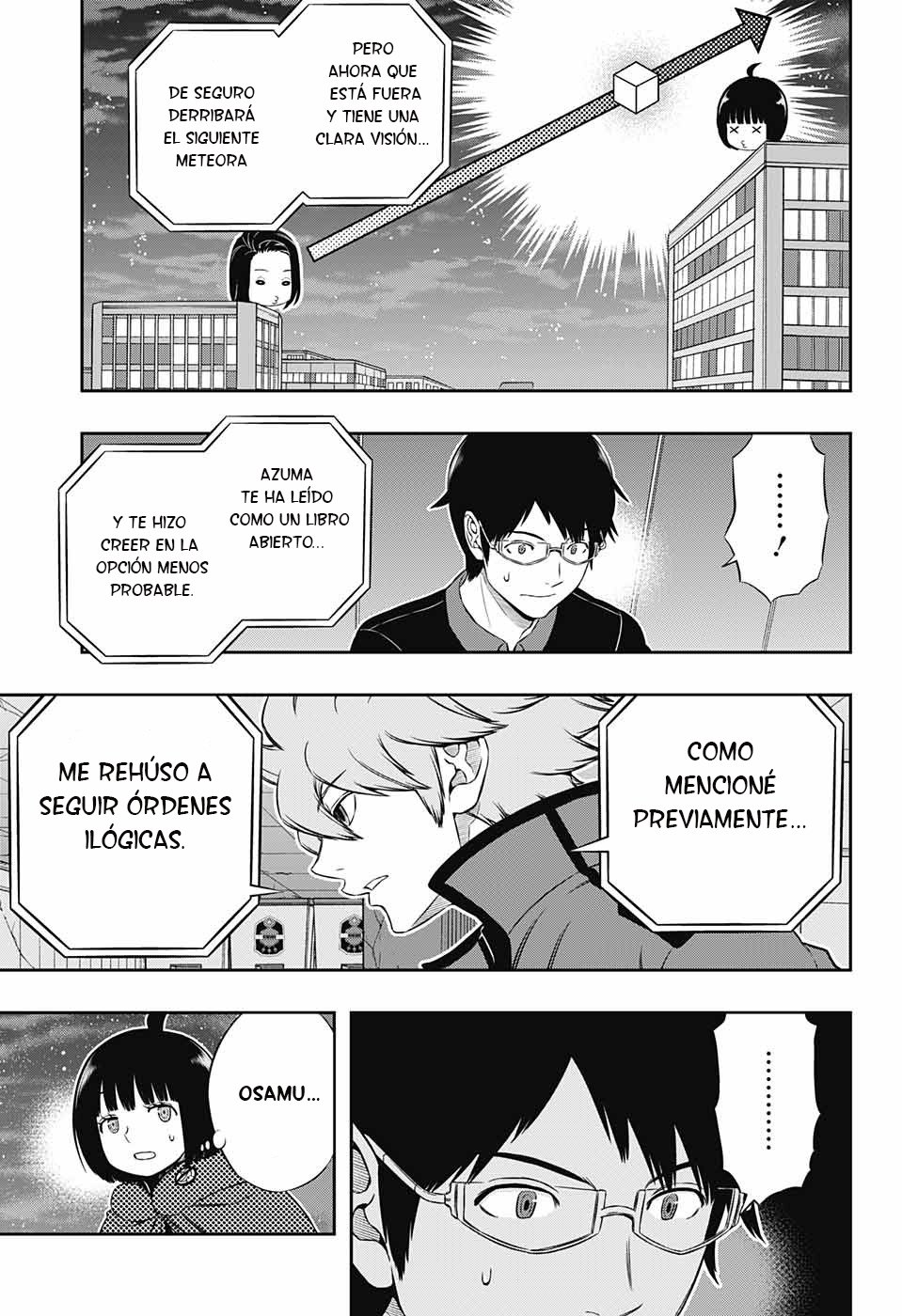World Trigger Capitulo 174: Escuadrón Azuma (2) página 15