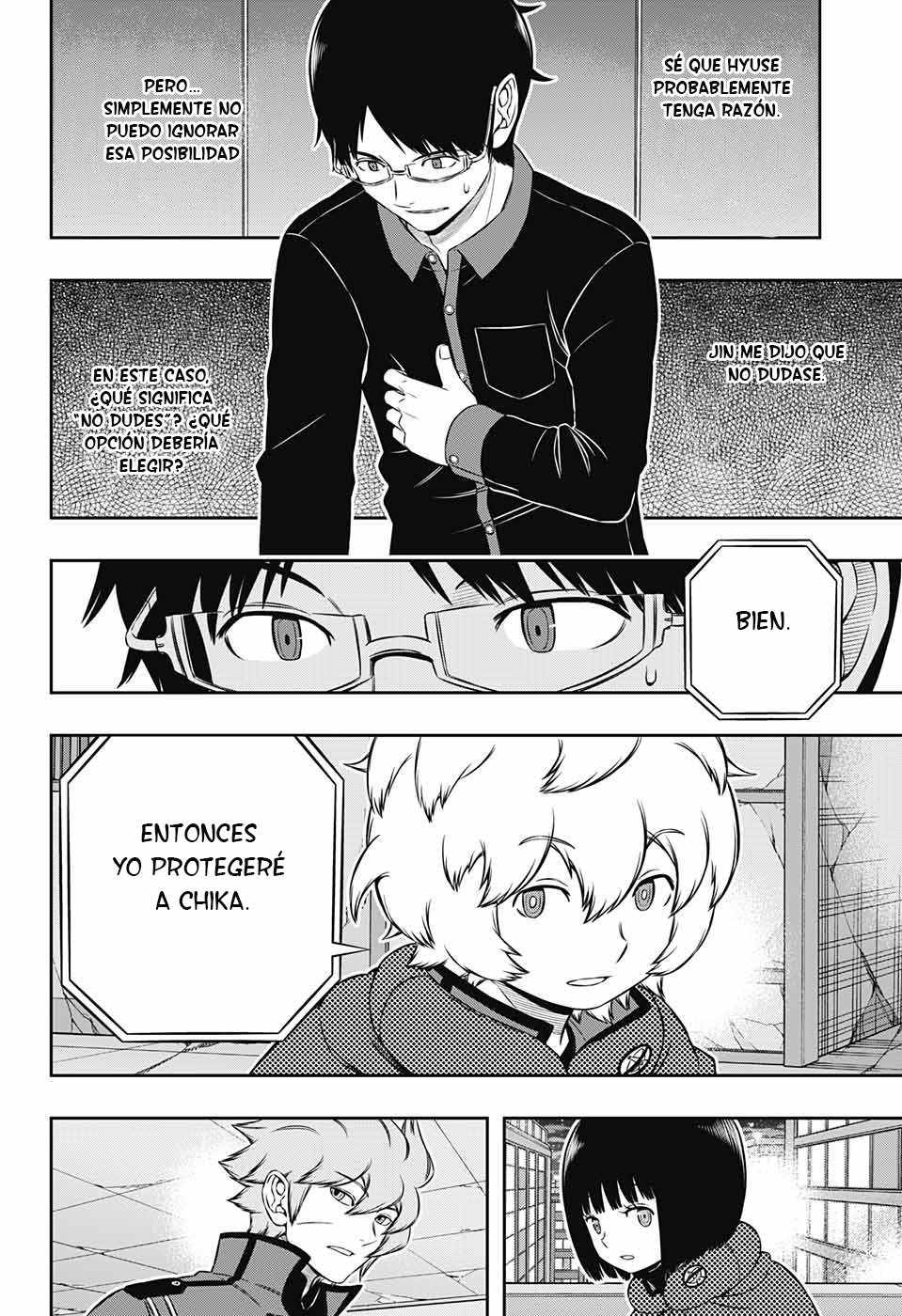 World Trigger Capitulo 174: Escuadrón Azuma (2) página 16