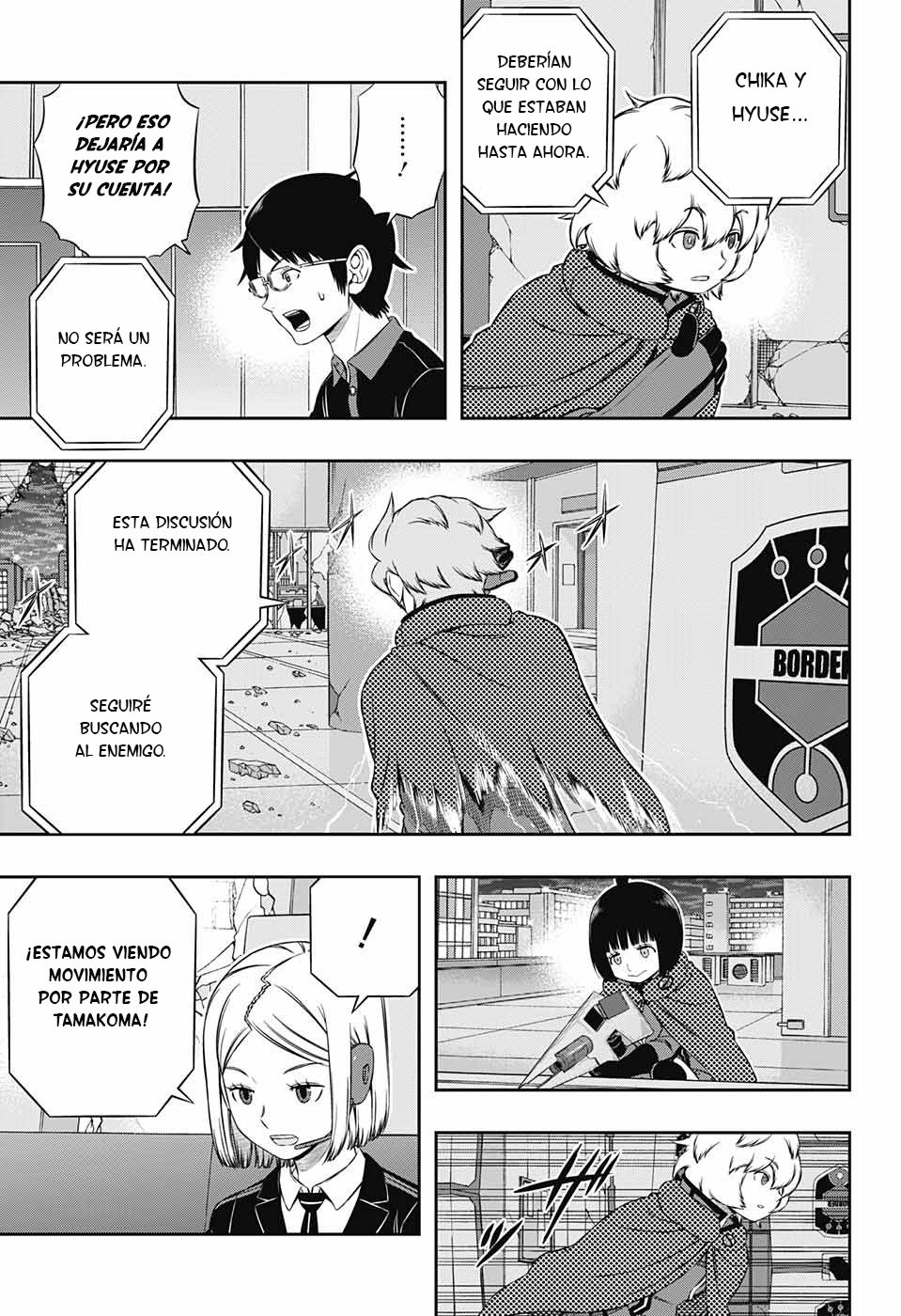 World Trigger Capitulo 174: Escuadrón Azuma (2) página 17