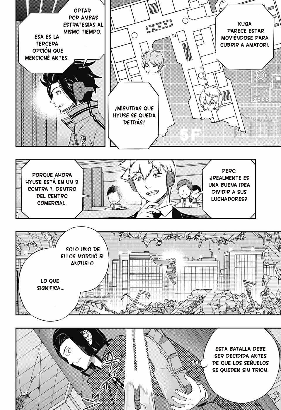 World Trigger Capitulo 174: Escuadrón Azuma (2) página 18