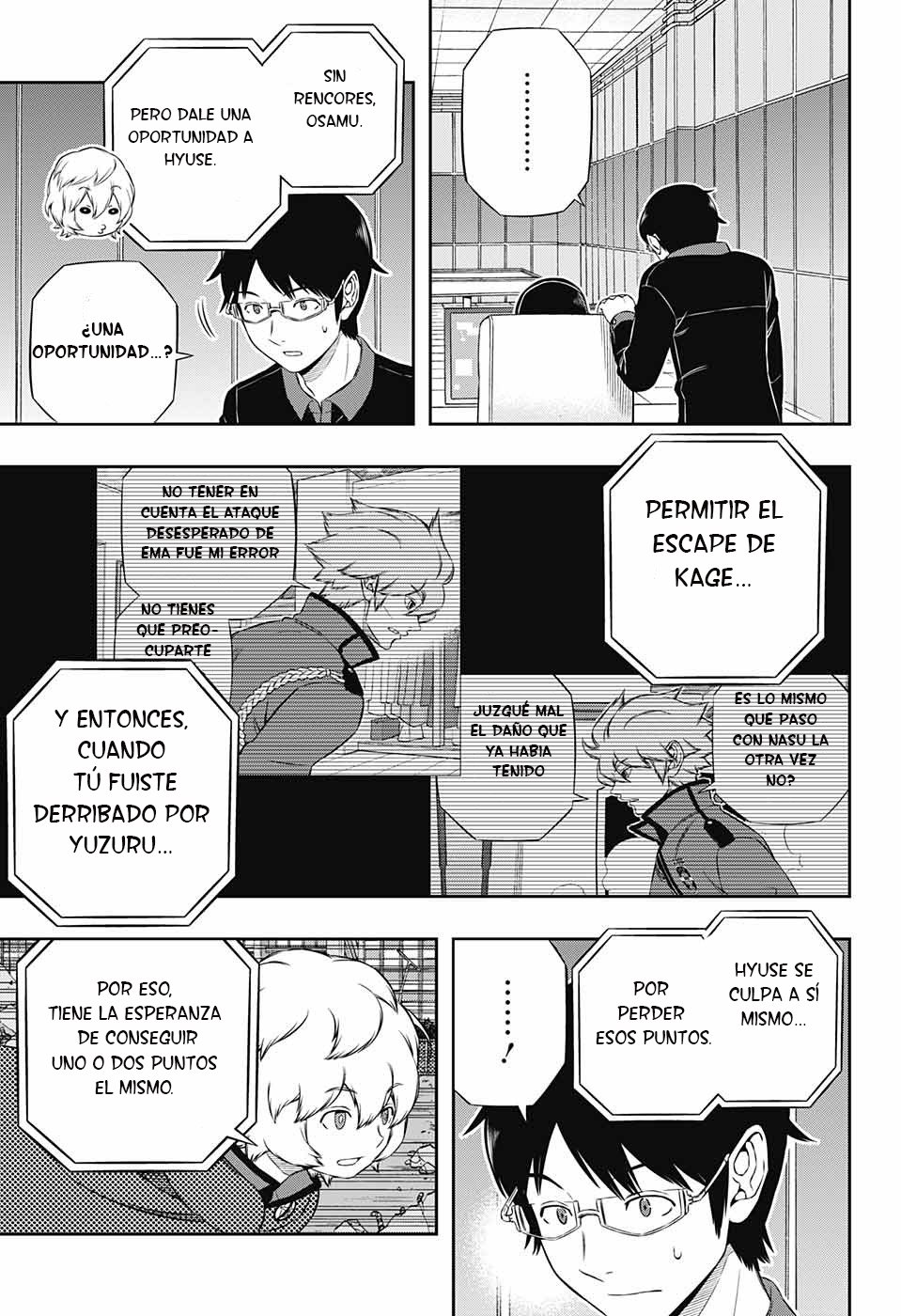 World Trigger Capitulo 174: Escuadrón Azuma (2) página 19