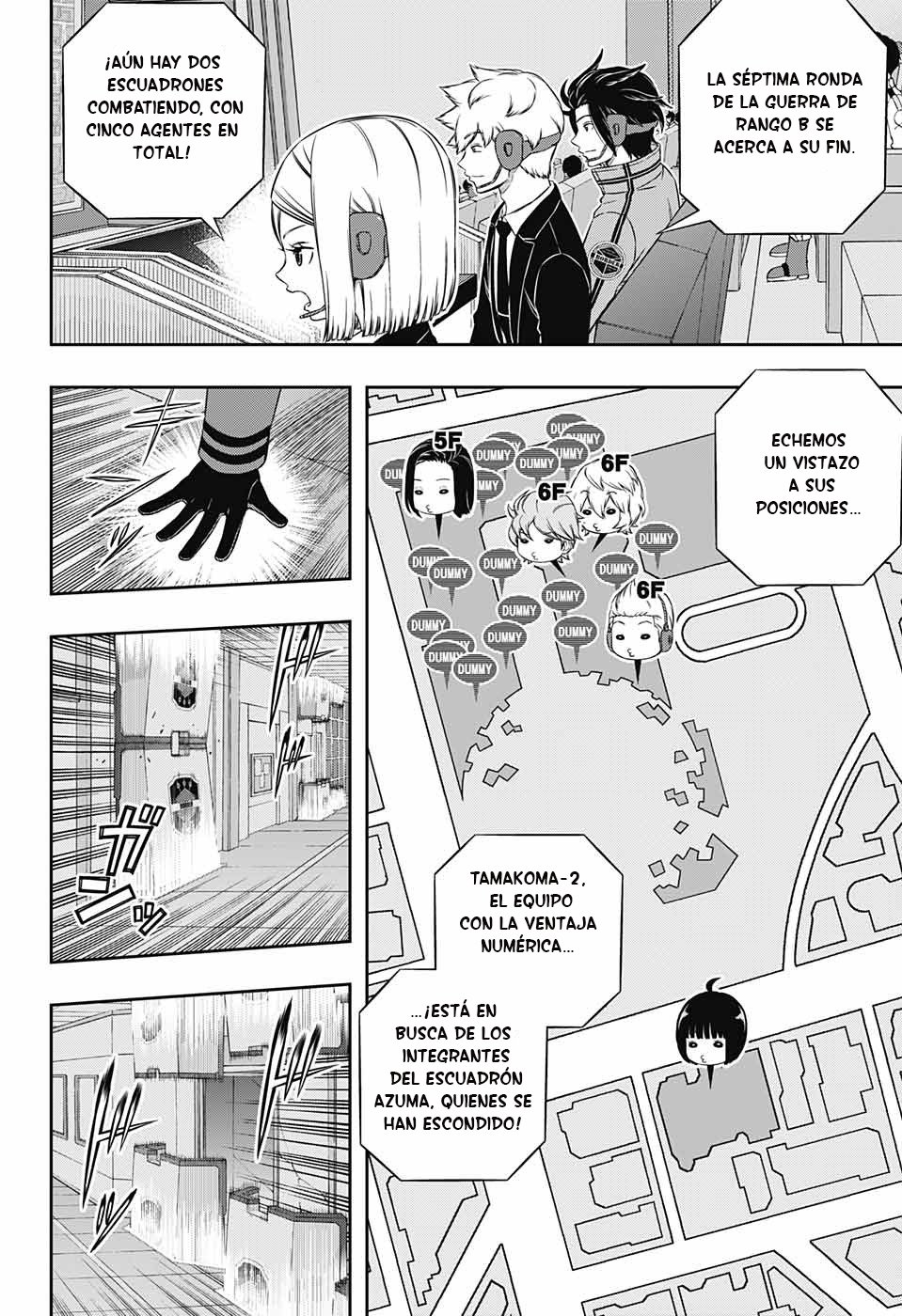 World Trigger Capitulo 174: Escuadrón Azuma (2) página 4