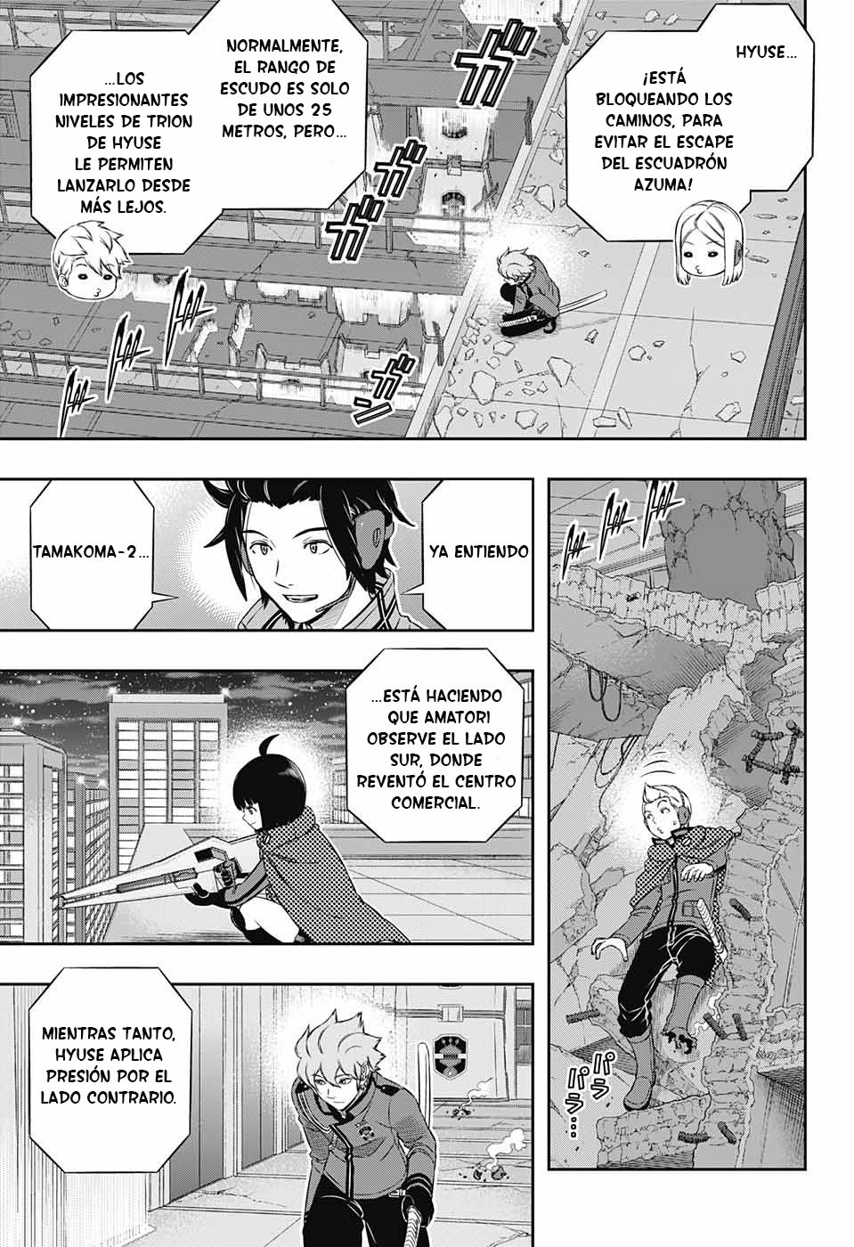 World Trigger Capitulo 174: Escuadrón Azuma (2) página 5