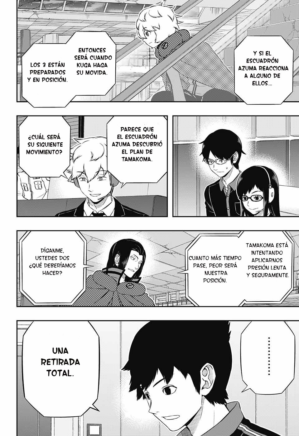 World Trigger Capitulo 174: Escuadrón Azuma (2) página 6