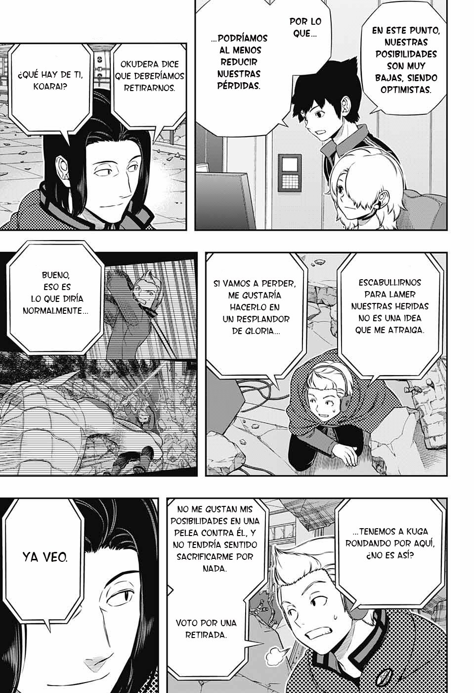 World Trigger Capitulo 174: Escuadrón Azuma (2) página 7