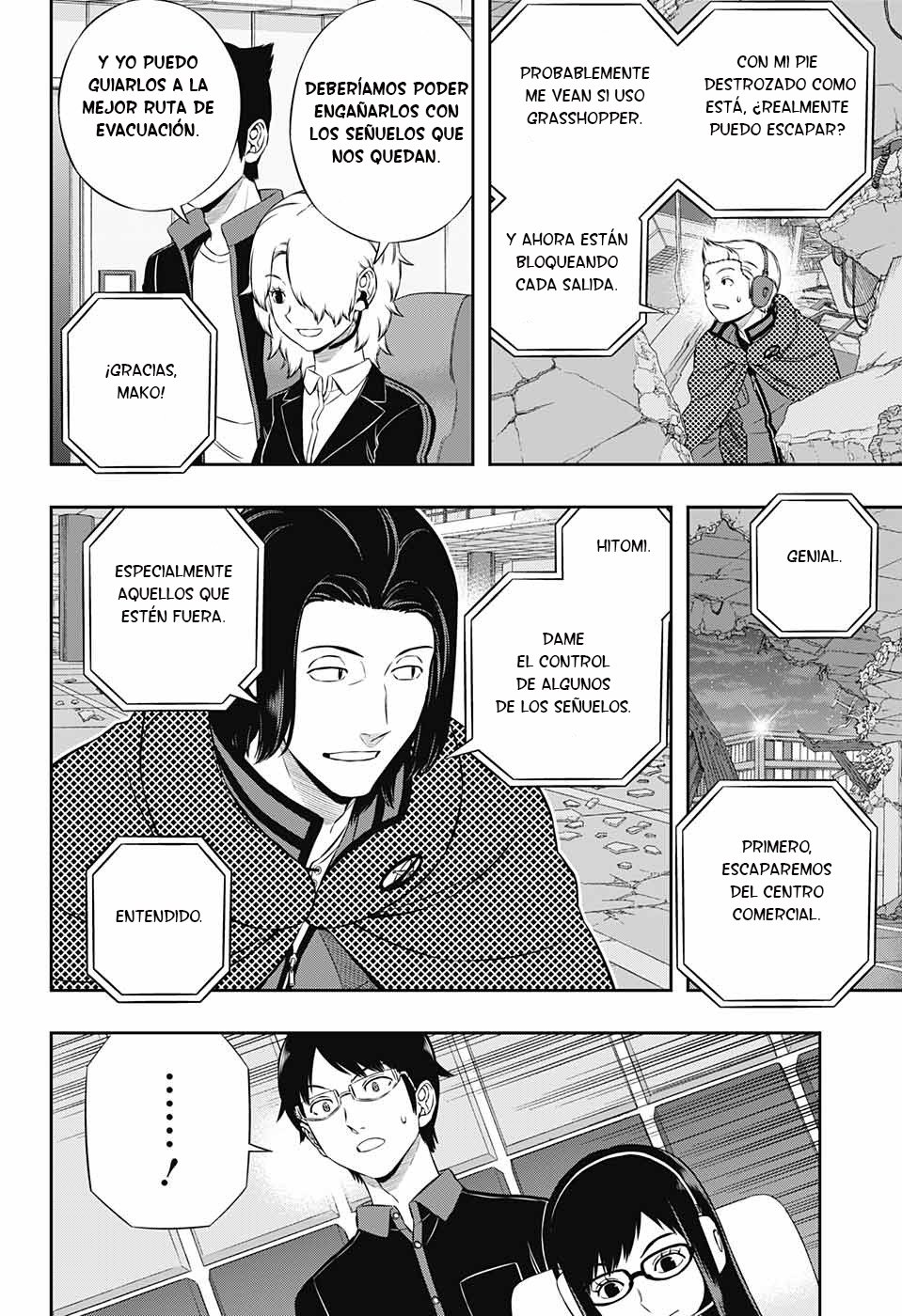 World Trigger Capitulo 174: Escuadrón Azuma (2) página 8