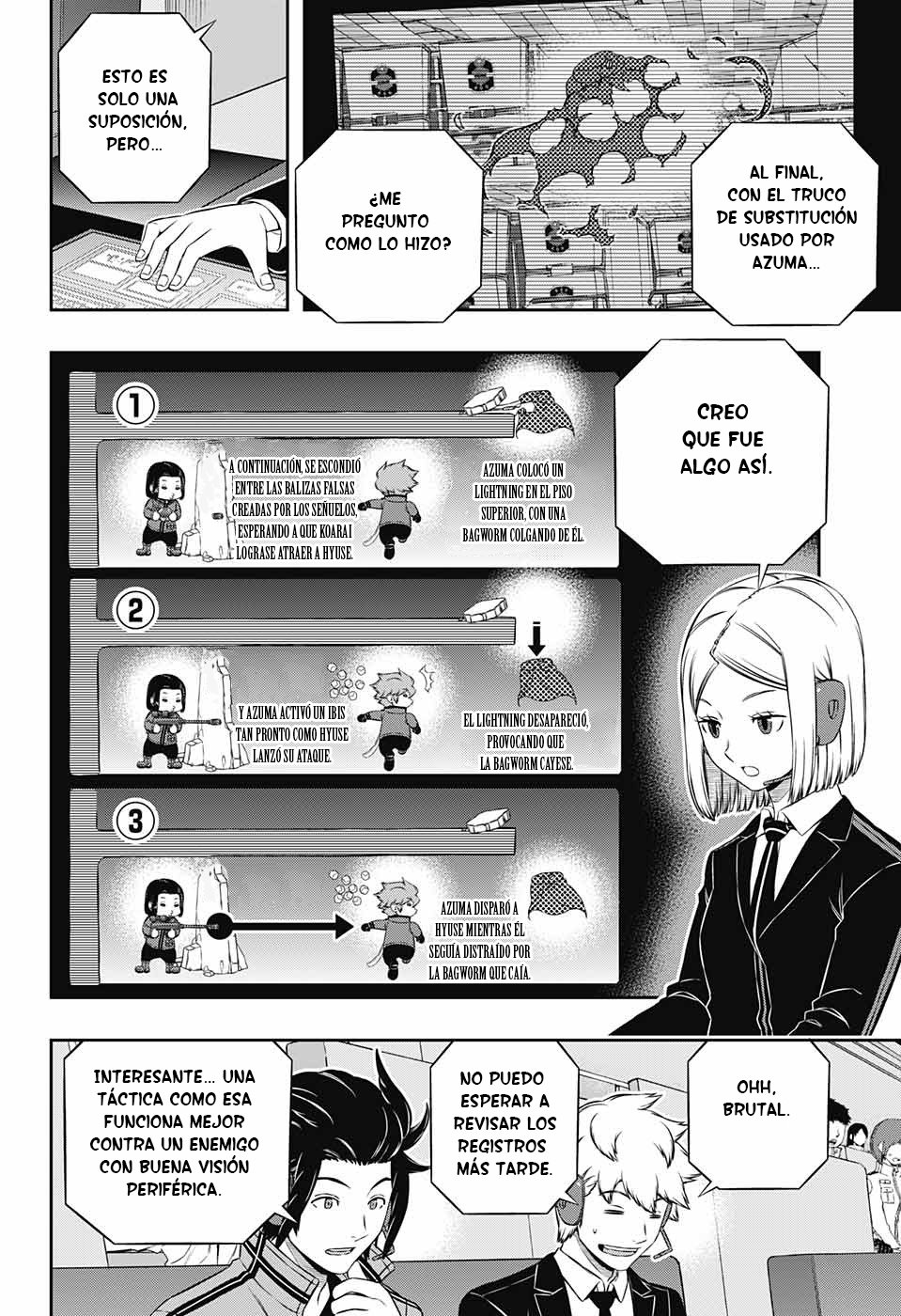 World Trigger Capitulo 175: Hyuse (7) página 12