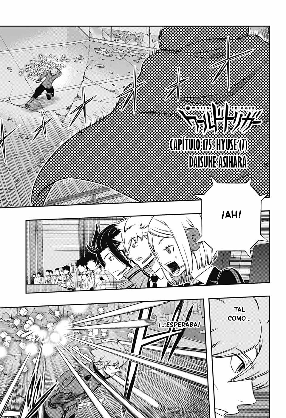 World Trigger Capitulo 175: Hyuse (7) página 3