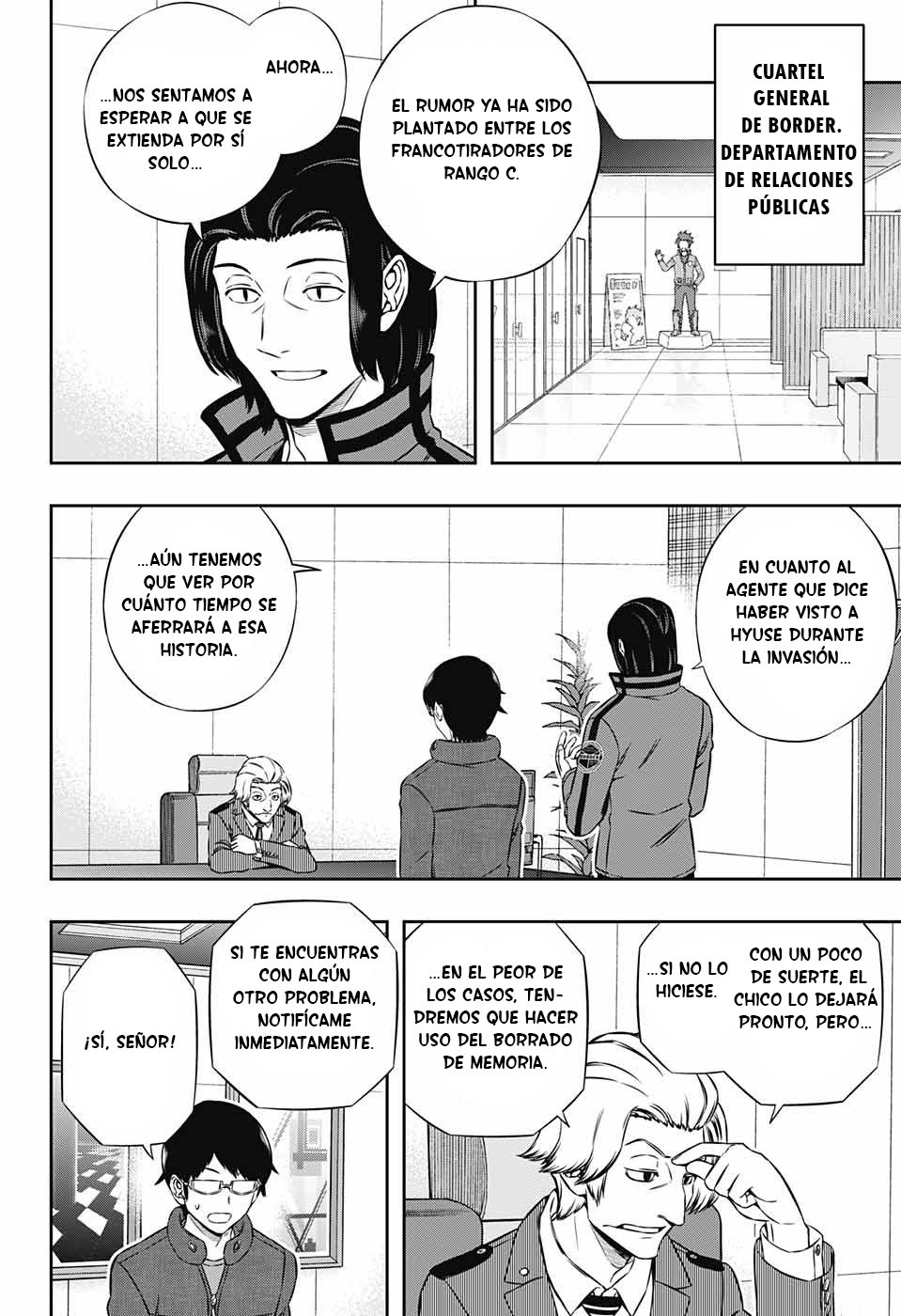 World Trigger Capitulo 177: Osamu Mikumo (17) página 16