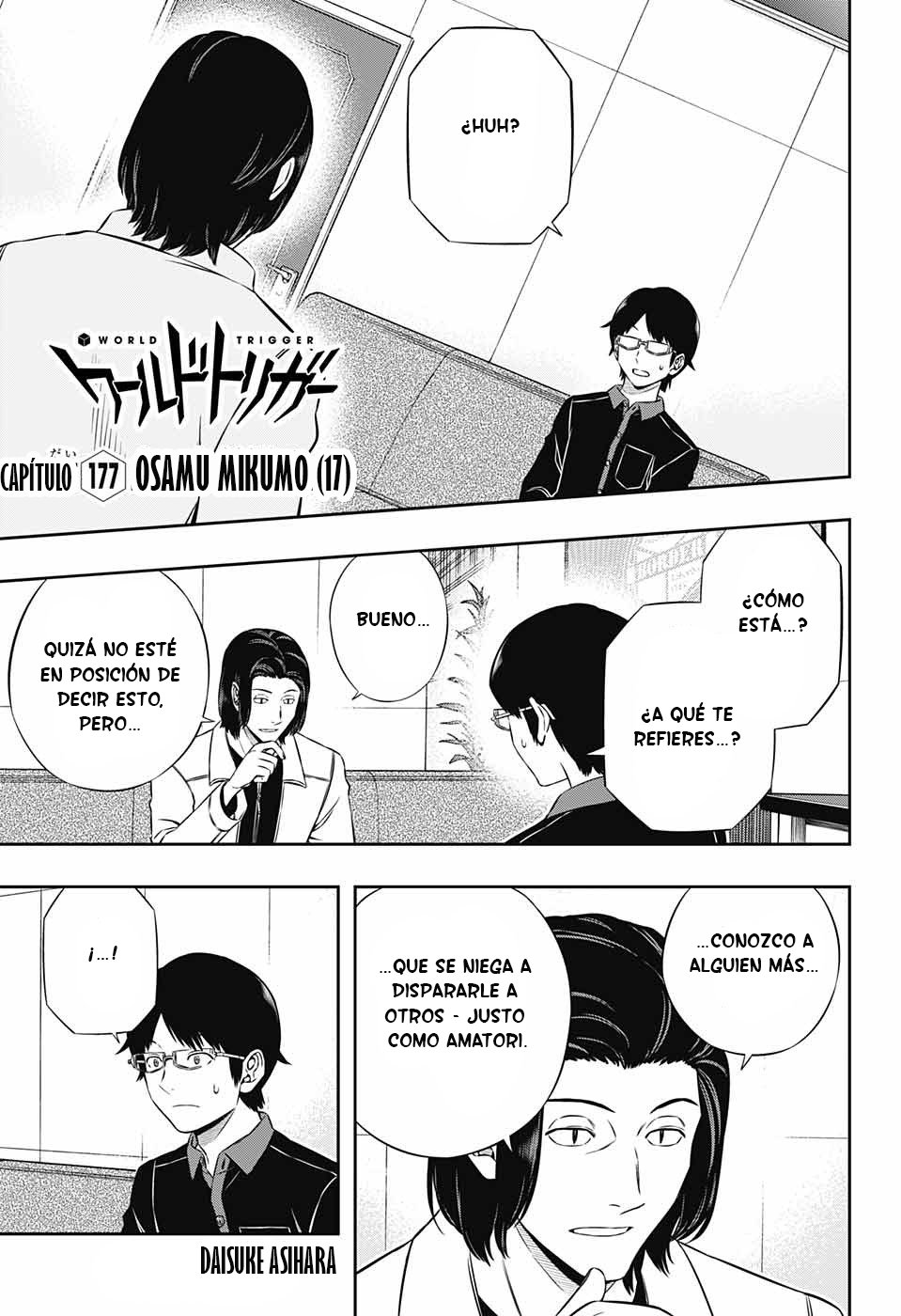 World Trigger Capitulo 177: Osamu Mikumo (17) página 3