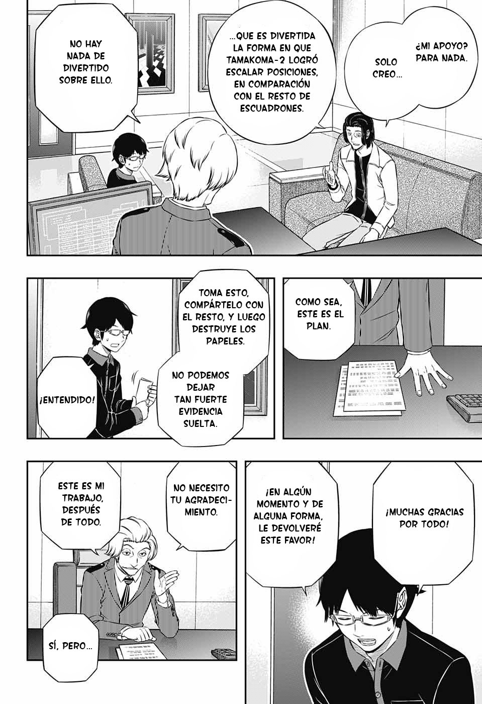 World Trigger Capitulo 177: Osamu Mikumo (17) página 8
