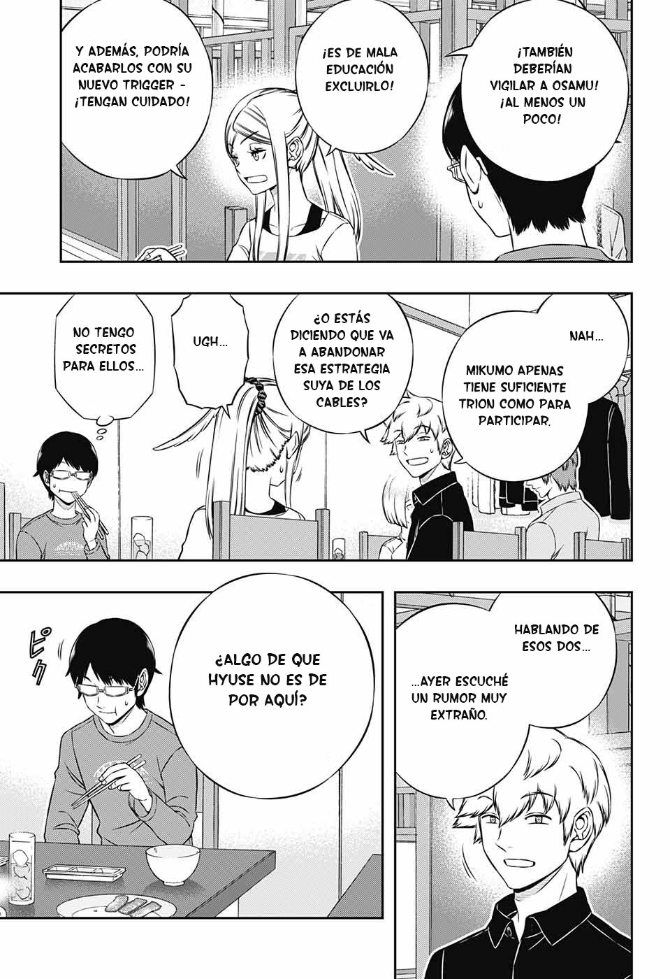World Trigger Capitulo 178: Escuadrón Ninomiya página 11
