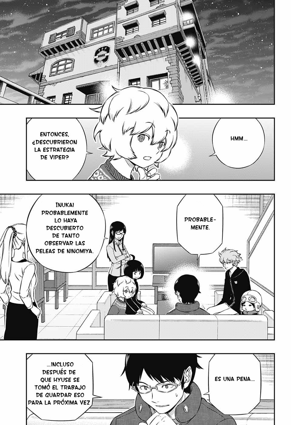 World Trigger Capitulo 178: Escuadrón Ninomiya página 17