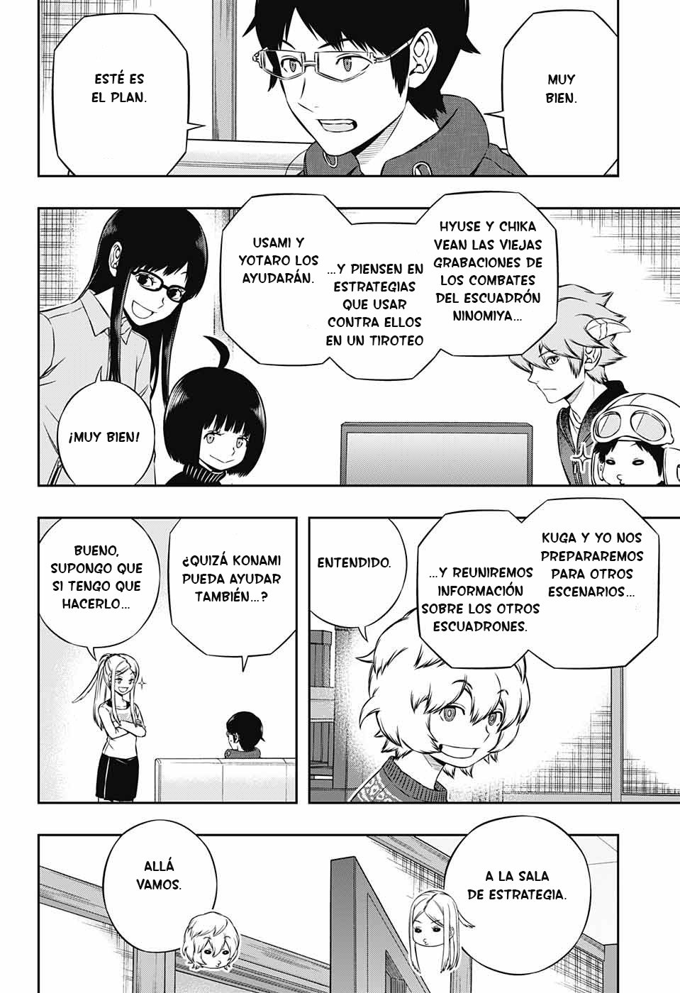 World Trigger Capitulo 178: Escuadrón Ninomiya página 22