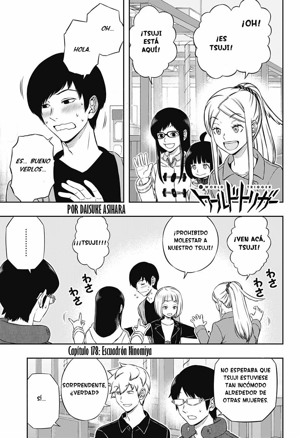World Trigger Capitulo 178: Escuadrón Ninomiya página 3
