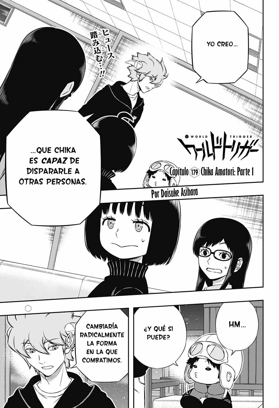 World Trigger Capitulo 179: Chika Amatori (7) página 2