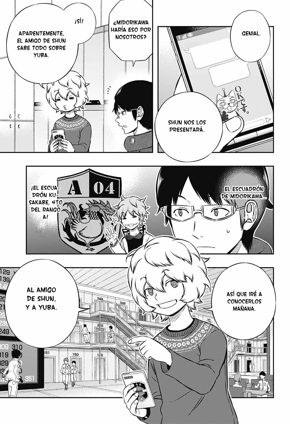 World Trigger Capitulo 179: Chika Amatori (7) página 22