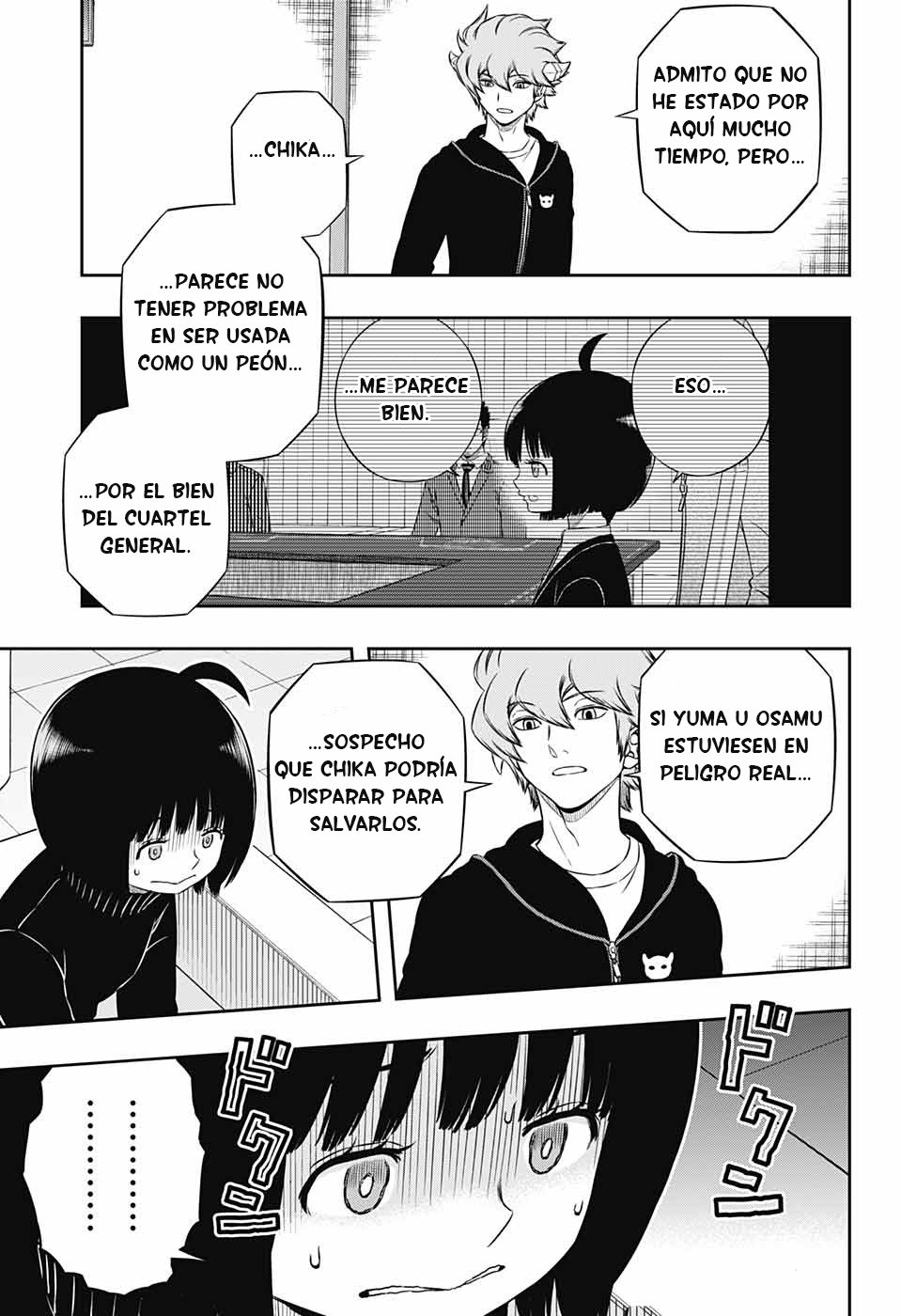 World Trigger Capitulo 179: Chika Amatori (7) página 8