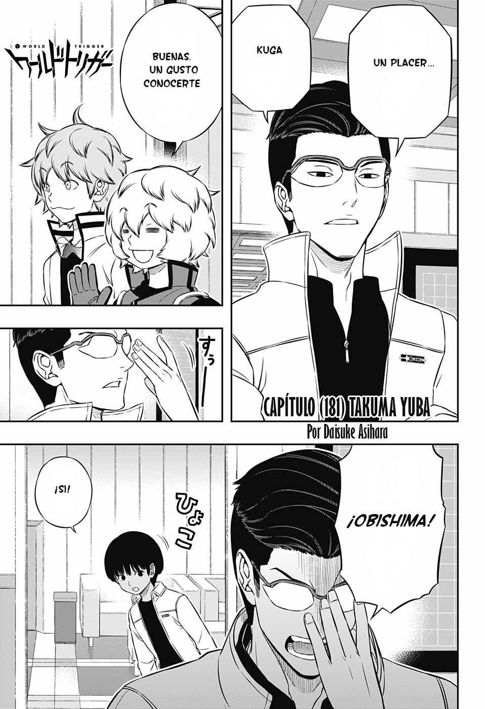 World Trigger Capitulo 181: Takuma Yuba página 2